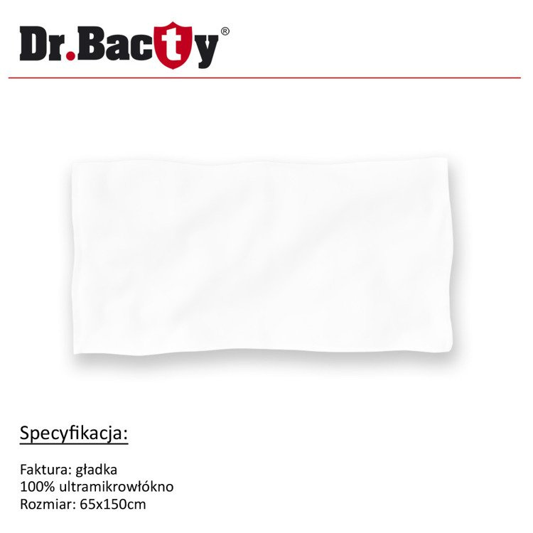 ręcznik z mikrofibry Dr. Bacty
