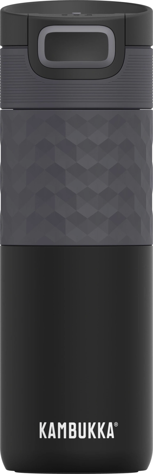 Kubek Termiczny Kambukka Etna Grip Black Steel 500 ml
