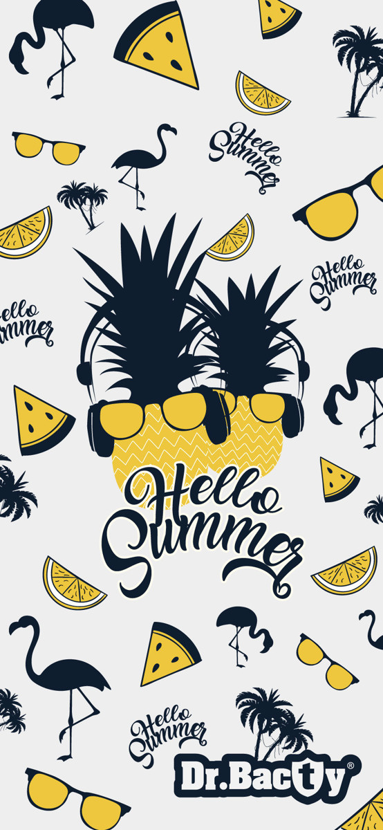 Ręcznik plażowy 70x140 - Hello Summer