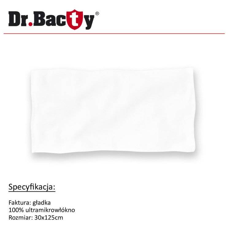 Ręcznik reklamowy Dr. Bacty