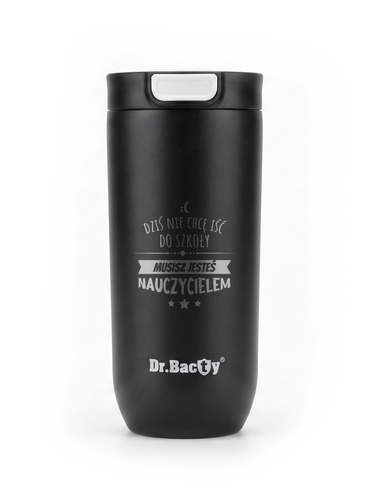 Kubek termiczny Dr.Bacty Atlas 540 Czarny