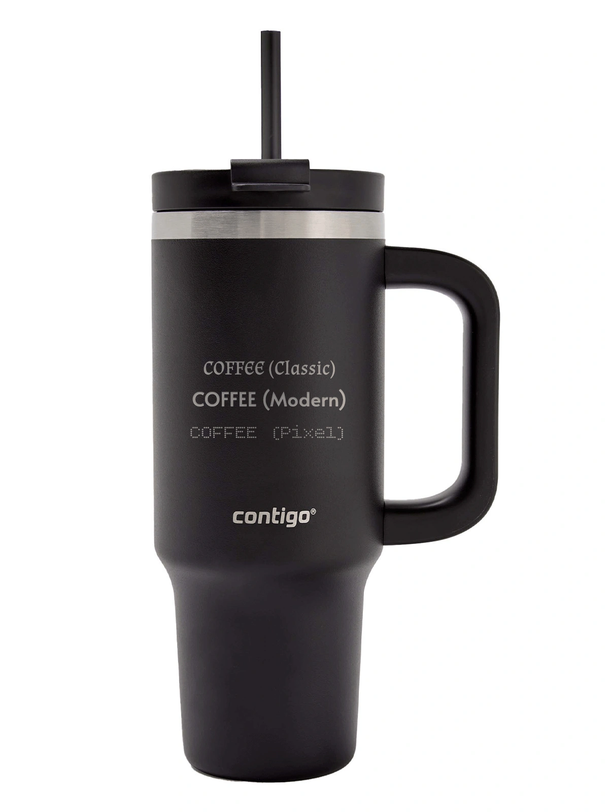 Kubek termiczny na wodę z grawerem Streeterville Tumbler 1200 ml - Szary