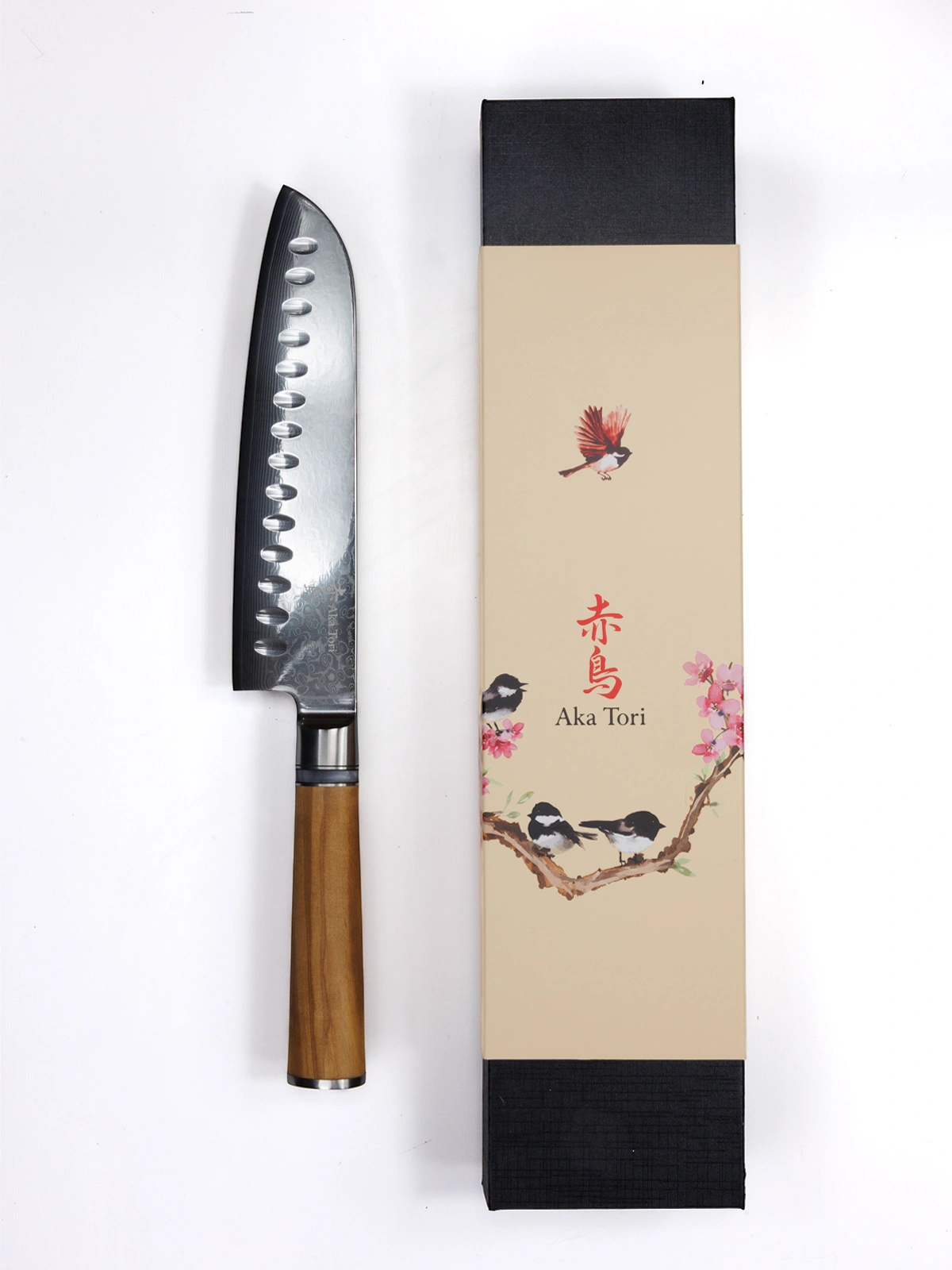 Nóż Santoku Aka Tori