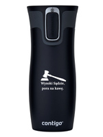 Kubek termiczny dla Sędziów - Contigo West Loop 2.0 • 470 ml • czarny