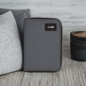 Portfel męski duży RFID Pacsafe - ciemnoszary