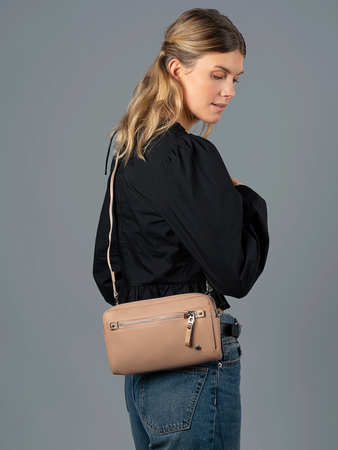 Torebka damska 3w1 antykradzieżowa Pacsafe W - beżowa