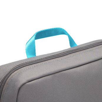 Organizer podróżny antykradzieżowy z recyklingu Pacsafe RFIDsafe - szary