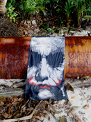 Ręcznik szybkoschnący dwustronny Dr.Bacty XL 70x140 - Jocker Face 