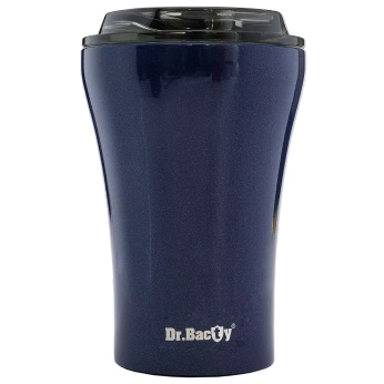 Kubek termiczny do kawy  Dr.Bacty Apollo - 227 ml - granatowy - powystawowy