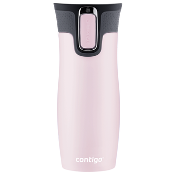 Kubek termiczny Contigo West Loop 2.0 470ml - Peace - Różowy Mat