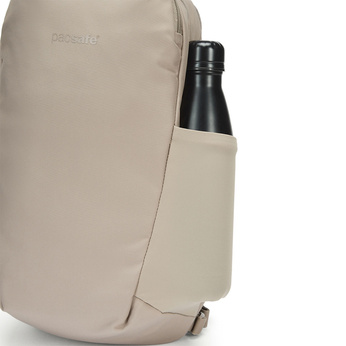 Plecak miejski antykradzieżowy Pacsafe Vibe 12 l - beżowy