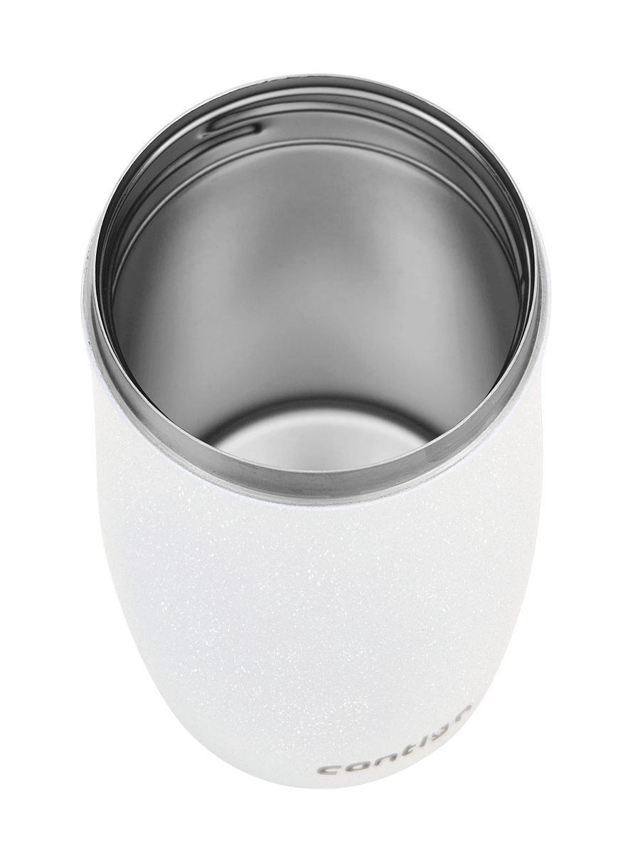 Kubek termiczny Contigo West Loop Mini 300ml - biały metalik - powystawowy