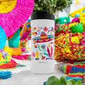 Kubek na napoje Dr.Bacty Notus 360 ml - Meksyk - biały