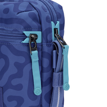 Torebka miejska na ramię antykradzieżowa Pacsafe Go - niebieska