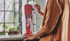 Saturator do wody gazowanej SodaStream ART czerwony'+ 1 butelka + nabój CO2