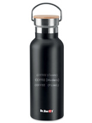 Butelka termiczna Dr.Bacty Iris 500 ml - czarny- personalizowana graerem