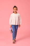 B.box Bidon Termiczny ze Słomką Stalowy 350ml Sugar Plum