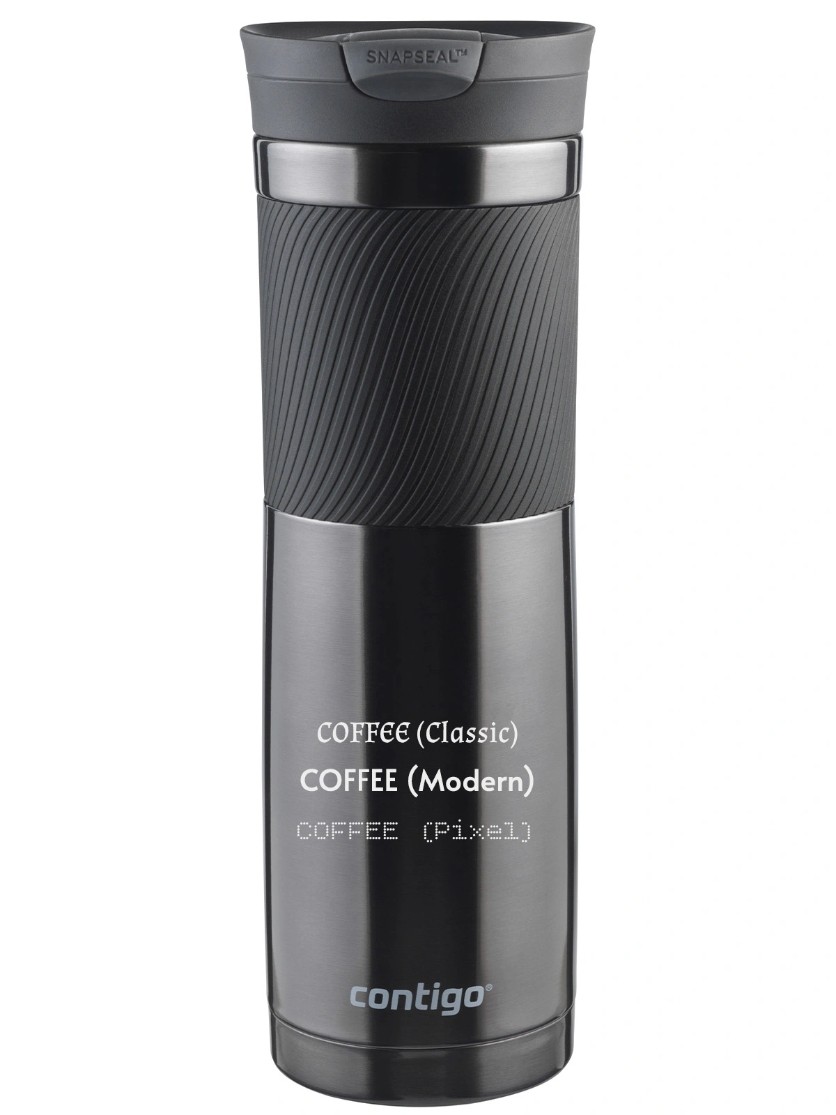 Kubek termiczny z grawerem Contigo Byron 720ml - Gunmetal