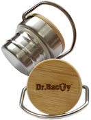 Butelka termiczna stalowa Dr.Bacty - Pink Palms