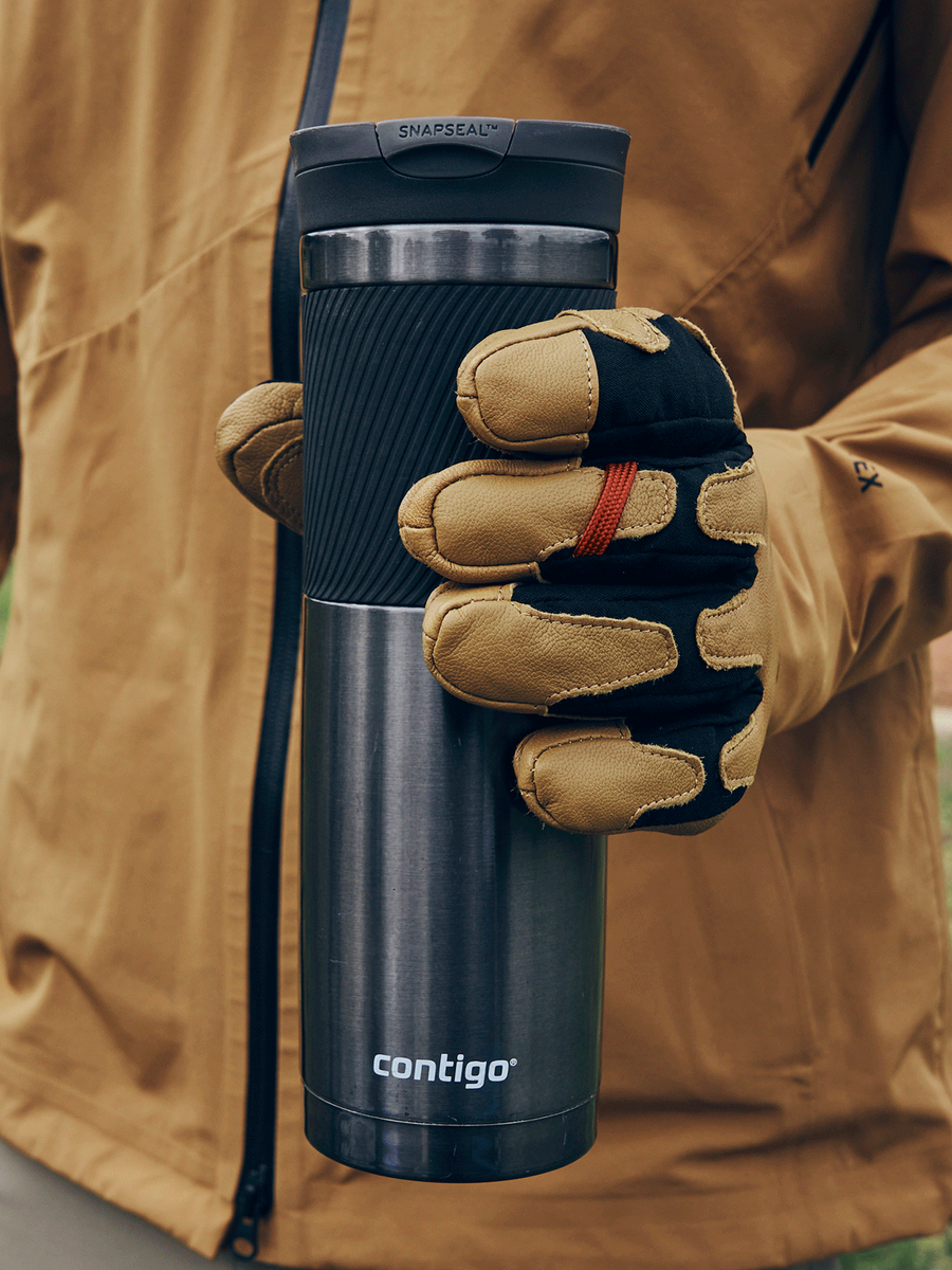 Zestaw kubków termicznych Byron 590ml - Czarny + Byron Contigo 720ml - Gunmetal