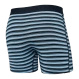 Bokserki męskie szybkoschnące SAXX VIBE Micro Field Stripe - granatowe
