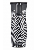 Kubek termiczny Contigo West Loop 2.0 470 ml - Zebra