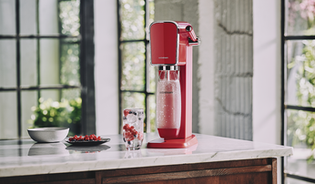 Saturator do wody gazowanej SodaStream ART czerwony'+ 1 butelka + nabój CO2