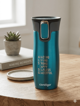 Kubek termiczny Contigo West Loop 2.0 470ml - Mother - Biscay Bay