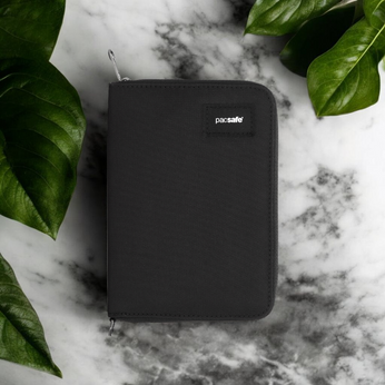 Portfel męski RFID Pacsafe - czarny