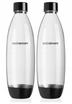 Zestaw butelek SodaStream Fuse czarnych, 2x1L