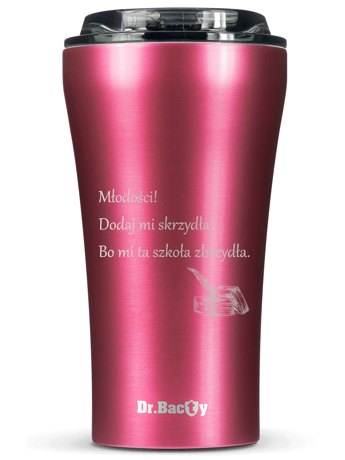 drbacty apollo czerwony kubek ceramiczny