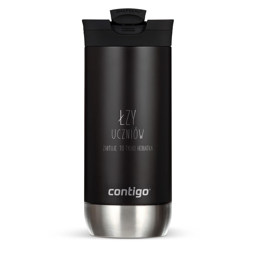 Kubek termiczny na kawę dla nauczyciela Contigo Huron 2.0 470ml - Czarny