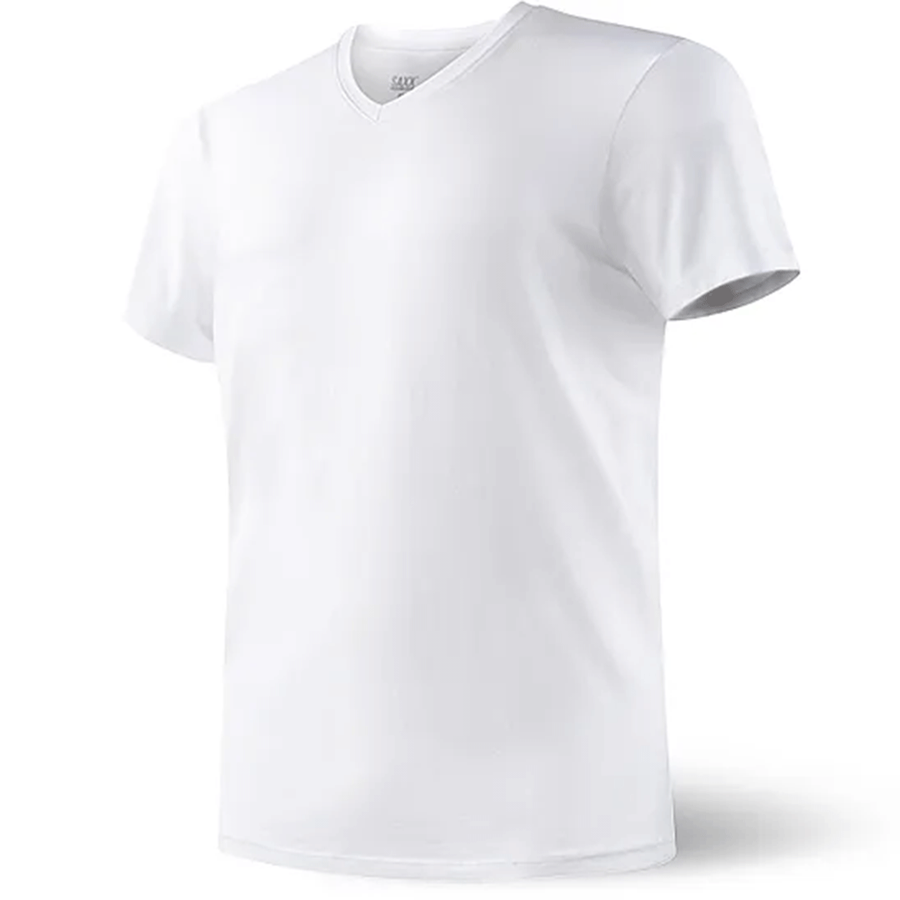 Koszulka męska SAXX V Neck- biała