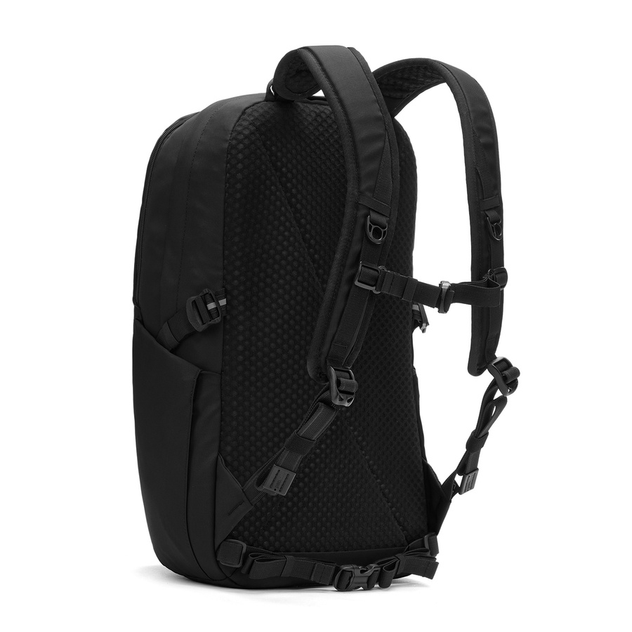 Plecak turystyczny antykradzieżowy na laptopa Pacsafe Vibe 24 l - czarny