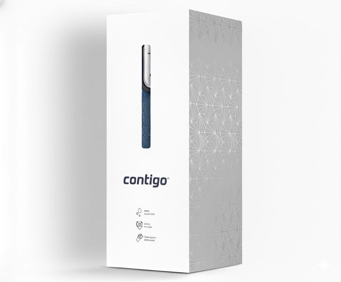 Pudełko prezentowe na kubek Contigo – idealne do West Loop 2.0, Byron 470 ml i Huron 470 ml