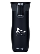 Kubek termiczny dla Sędziów - Contigo West Loop 2.0 • 470 ml • czarny