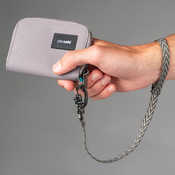 Pasek antykradzieżowy do portfela Pacsafe - Szary