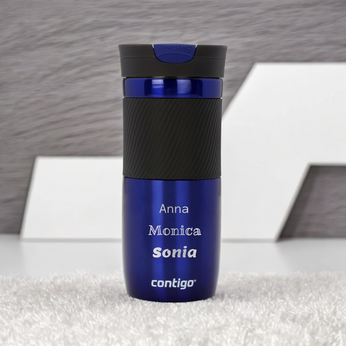 Kubek termiczny z grawerem Contigo Byron 470ml - Deep Blue