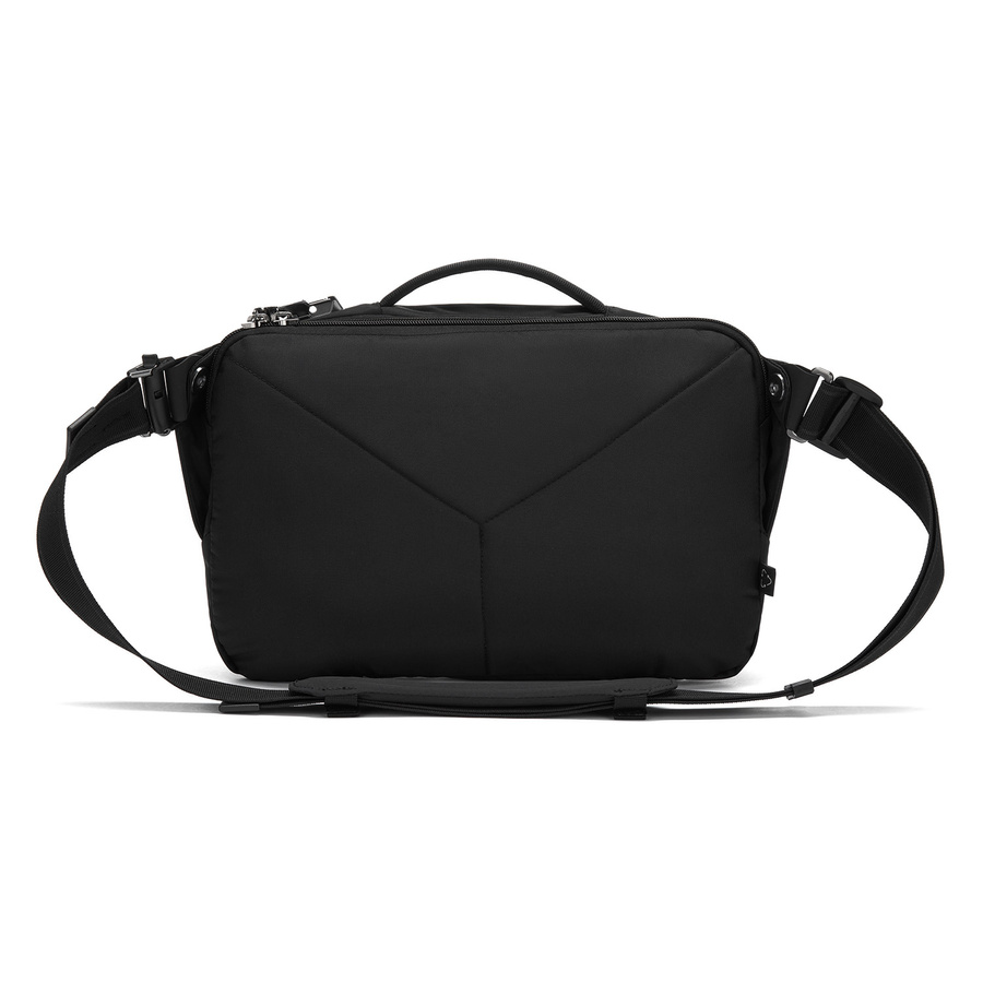 Torba miejska na laptopa antykradzieżowa Pacsafe EXP - czarna