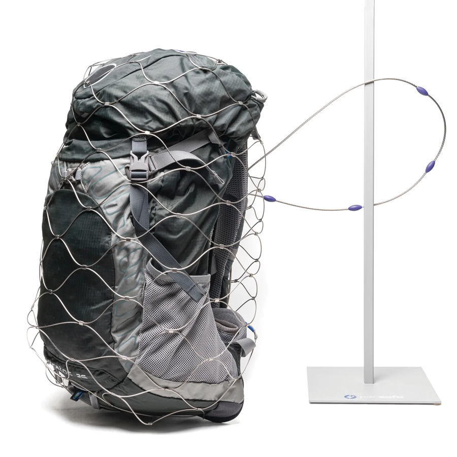 Siatka antykradzieżowa do zabezpieczenia bagażu - plecaka lub walizki - Pacsafe 120 l (L)