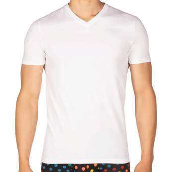 Koszulka męska SAXX V Neck- biała