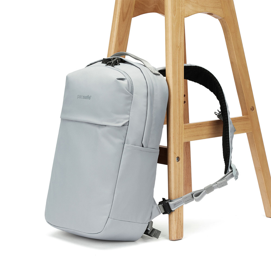 Plecak na laptopa antykradzieżowy Pacsafe Vibe 20L szary