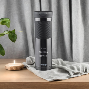 Kubek termiczny z grawerem Contigo Byron 720ml - Gunmetal