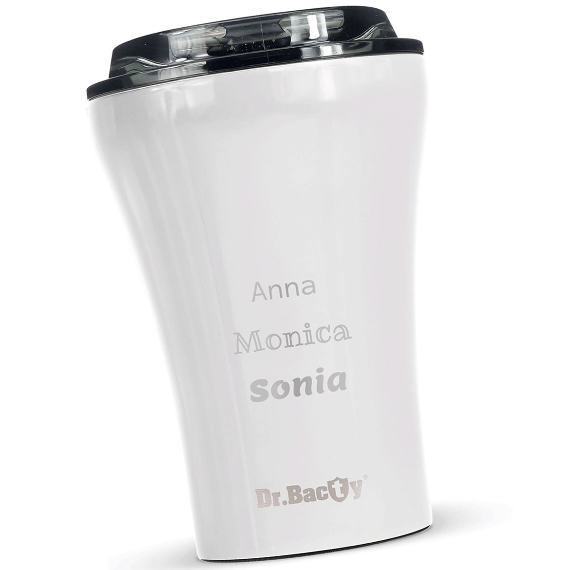 Kubek do kawy Dr.Bacty Apollo - 227 ml - biały - Z twoim grawerem