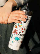 Kubek termiczny ze słomką Contigo Luxe Tumbler 720ml - Summer - Salt