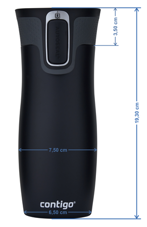 Kubek termiczny Contigo West Loop 2.0 470 ml - Jesteś Nauczycielem - Granat Mat