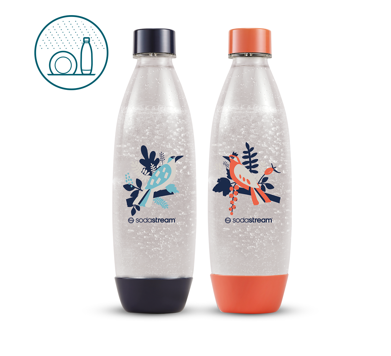Zestaw butelek SodaStream Fuse Birds 1L