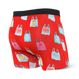 Bokserki męskie szybkoschnące SAXX VIBE Boxer Brief torebki foliowe - czerwone