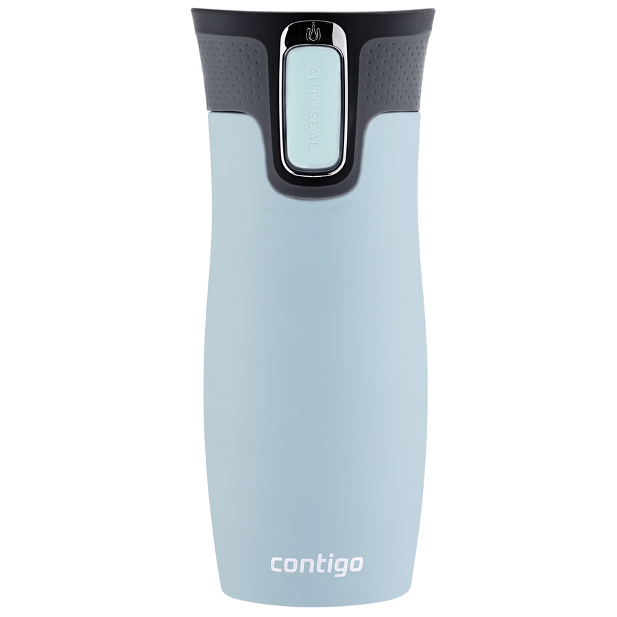 Kubek termiczny Contigo West Loop 2.0 470ml - Błękitny Mat + Pudełko