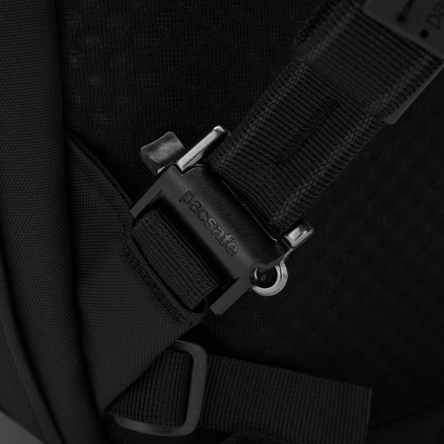 Plecak turystyczny antykradzieżowy na laptopa Pacsafe V 26 l - czarny
